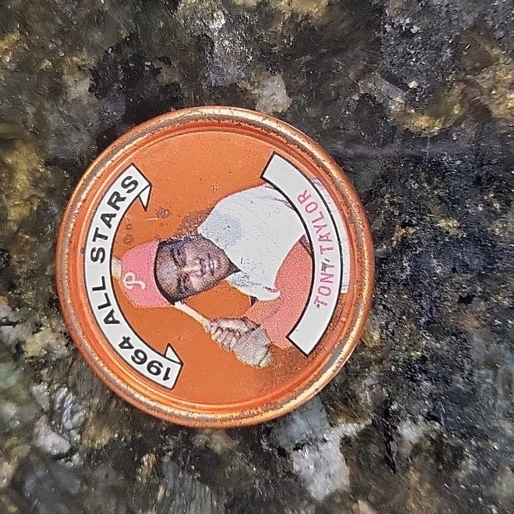 1964 Topps Baseball Coin #141 Bill White St Louis Cardinals All Star